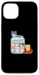 Coque pour iPhone 13 Cat Antidepressant Serotonin Booster T-Shirt.