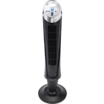 Ventilateur colonne oscillant Honeywell Hy254e4 35W 5 vitesses H80cm Noir et Gris