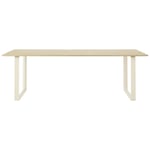 70/70 Table 90x225 cm, Oak Veneer / Sand