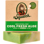 Dr Squatch Cool Fresh Aloe Soap – Natural Manly Cold Process Soap Bar - 5oz Bar