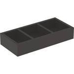 Geberit Smyle Square skuffeinnsats, 32,3x15 cm, svart