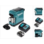 Makita - dcm 501 rt Machine à café portable sur batterie + 1x 5,0 Ah batterie & chargeur