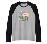 Disney Pixar Toy Story 4 It’s Christmas Bring On The Toys Manche Raglan