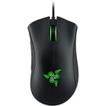 Razer DeathAdder Essential 5 Button Programmable Wired Gaming Mouse, Black