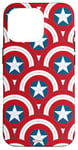 Coque pour iPhone 16 Pro Marvel Captain America 4: Brave New World Shield Pattern