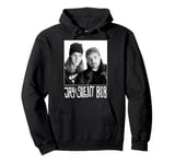 Jay & Silent Bob Close Up Black & White Portrait Pullover Hoodie