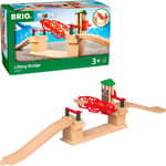 BRIO World Lifting Bridge for Kids Age 3 Years Up - Compatible With All BRIO Ra