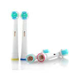 4-pack Mjuka Tandborsthuvud Oral-B SB-17A vit