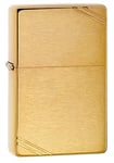 Zippo Lighter Vintage Brass Brushed