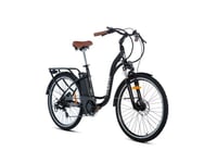 Vélo Electrique  De ville, Ebike-26.2, Aluminium, SHIMANO 7 Vitesses, Freins a Disque Hydraulique  Bat. Ion Lithium 36V 16Ah - Neuf