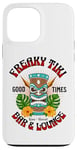 iPhone 13 Pro Max Tiki Bar and Lounge Retro Vintage Hawaiian Tiki Torch Hawaii Case