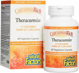 Natural Factors Theracurmin Curcumin Rich Turmeric Root 30mg Capsules - 60 Count