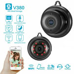 720P Wifi Caméra V380 Mini Caméra IP Sans Fil Infrarouge Vision Nocturne Détection de Mouvement Baby Monitor Surveillance Sécurité a Domicile, Style Support