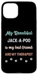 Coque pour iPhone 15 Plus Jack-A-Poo Jackapoo Chien Papa Maman Ami et Thérapeute