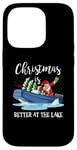 iPhone 14 Pro Christmas Life Is Better At The Lake Boat Lover Boating Case