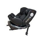 Casualplay Siège auto Revol XL Isize pivotant avec isofix et pied d'appui, groupe 0 1 2 3 de 0 à 12 ans ou de 40 à 150 cm de hauteur et dispositif de protection latérale SPS, noir