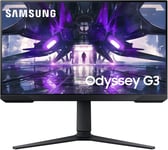 Odyssey G3 24'' S24Ag302Nu Ecran Pc,Dalle Ips 24"",Résolution Fhd (1920 X 1080),144Hz,1Ms,Amd Freesync,Noir