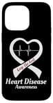 iPhone 14 Pro Max Heart Disease Awareness Keep The Beat Valentines Case