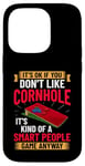 Coque pour iPhone 14 Pro Jeu de cornhole amusant lancer compétition sportive