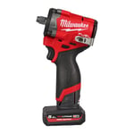 Milwaukee M12 FCIWF12G3-502X Mutterdragare med batteri och laddare