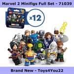 Lego 71039 MARVEL Series 2 Minifigures Complete Full Set 12 Figures