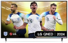 LG 55 Inch 55QNED80T6A Smart 4K UHD HDR QNED Freeview TV