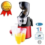 fruktjuicemaskin Juicer Juice Extractor Wide Mouth multifunktionshushåll långsam hastighet Bärbar