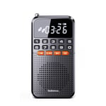  Portable FM  Radio Dual Antenna  Radio Receiver Bluetooth Speaker TF4901