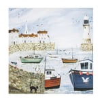 Art for the Home Harbourside Printed Canvas Wall 50x50cm