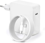 Chargeur Mac Book Pro 100 W, 100 W Type USB C, Chargeur Rapide pour Mac Book Pro 16, 15, 14, 13"", Mac Book Air 13"", i Pad Pro..[G35]