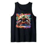 Tortoise Splatter Art, Tortoise Art, Tortoise Tank Top