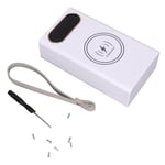 L12 Fast Charging Edition DIY Power Bank Kit 12 18650 Battery Box 22,5W langallinen 15W WirelessWhite