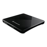 TRANSCEND Transcend 8X DVDS-K - Lecteur de disque DVD±RW (±R DL) / DVD-RAM 8x/8x/5x USB 2.0 externe noir