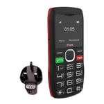 TTfone TT880 Easy-to-Use Mobile Phone for Seniors with Big Buttons, Giffgaff SIM