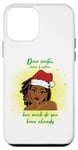 Coque pour iPhone 12 mini Cher Père Noël, avant que je ne t'explique à quel point tu sais déjà amusant