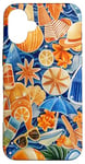 Coque pour iPhone 16 Plus Sunny Escape Collage Fun Beach Day Essentials