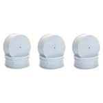 Centro 1/10 Dished Buggy Front 4WD Wheel White - 3 Pairs