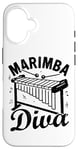 iPhone 16 Funny Marimba Instrument Pun for a Marimba Player Case