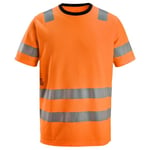 Snickers Workwear 2536 T-paita huomioväri, oranssi XXL