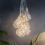 Lumify® USB Chargeable Outdoor Solar Powered Vintage Bulb Lights -20 Bulbs