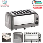 Dualit Classic Vario AWS Metallic Silver 6 Slot Toaster | Brand New | Free Post