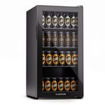 Beersafe 74 Slim Réfrigérateur 74 litres 3 clayettes porte vitrée panoramique