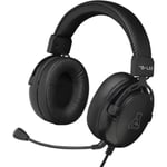 Casque Gamer Filaire - THE G-LAB - KORP TITANIUM - Microphone - PC/PS4/Xbox One - Noir