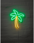 BRIGHT DESIGN Neonskylt Palm H. 31 x B. 25 cm