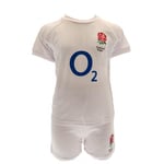 England RFU Baby Home Kit T-Shirt & Shorts Set - 12-18 Months