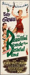 BEAUTIFUL BLONDE BASHFUL Rdap - POSTER HQ 60x80cm d'une AFFICHE VINTAGE