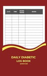 daily diabetic log book poket size Blood Sugar Log Book | Daily Diabetic Gluc...