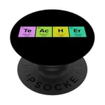 STEM Cadeau Science et Chimie Éléments de chimiste pour enseignant PopSockets PopGrip Adhésif