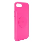 PURO Case for Iphone 6/7/8/Se/Se 2022 Silicone Icon Series with Metal Plate