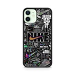 Coque Pour Iphone 11 Nike Vintage Tigre Paris Noir Strass Swag Luxe Ref 3813